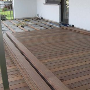 Holzterrasse